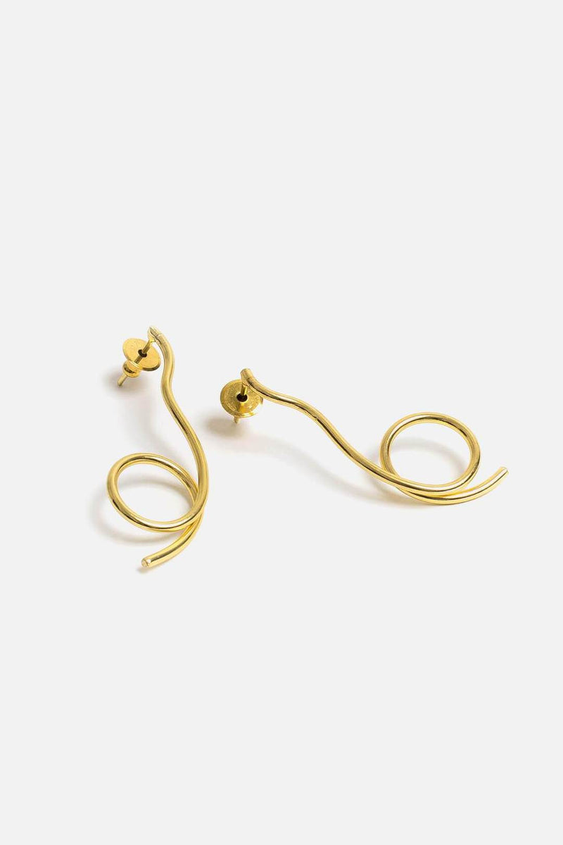 Extended Loop Earrings