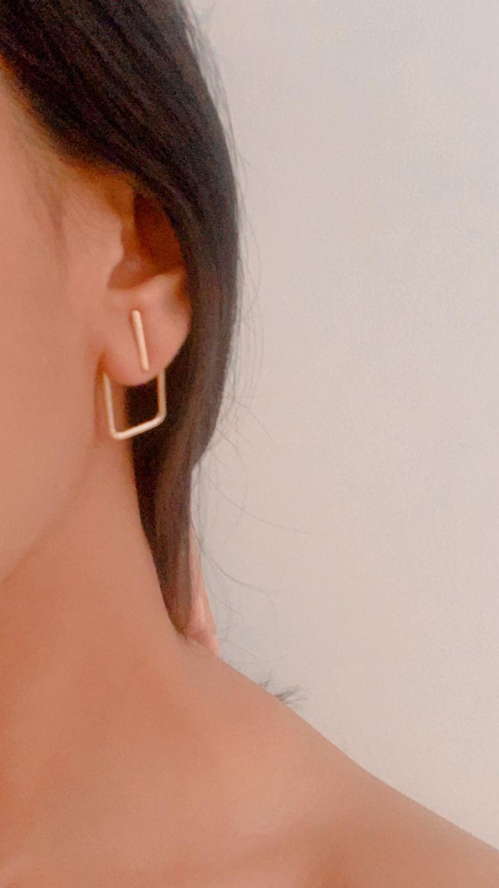 Framed Jacket Earrings