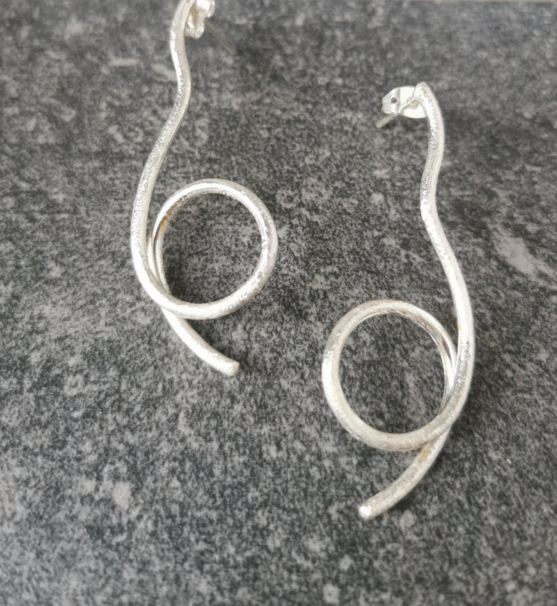 Extended Loop Earrings
